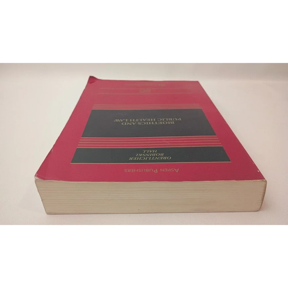 Bioethics and Public Health Law Second Edition by Orentlicher... Paperback